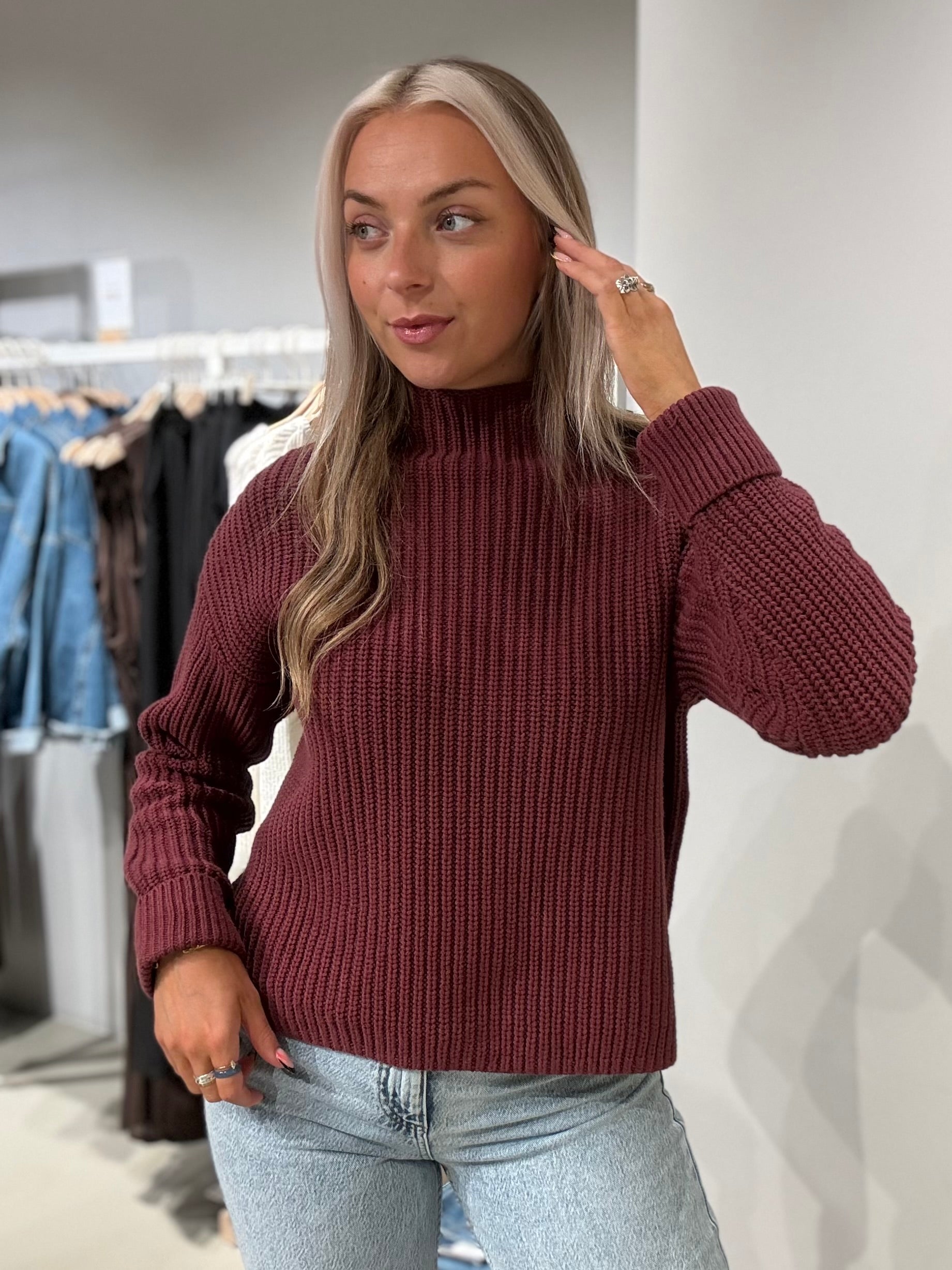 SLWSELMA Pullover - Tawny Port